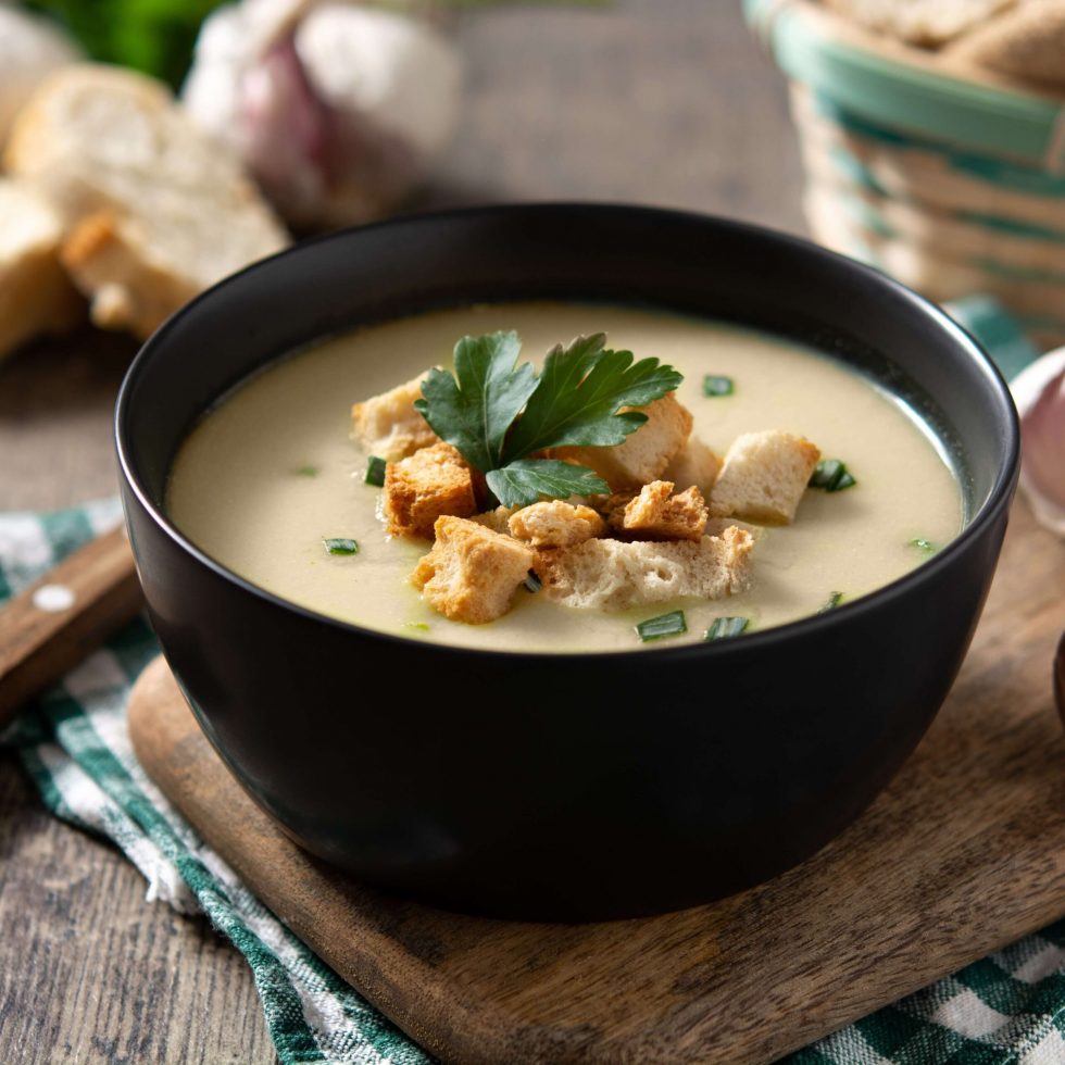 Chicken & Crouton Soup