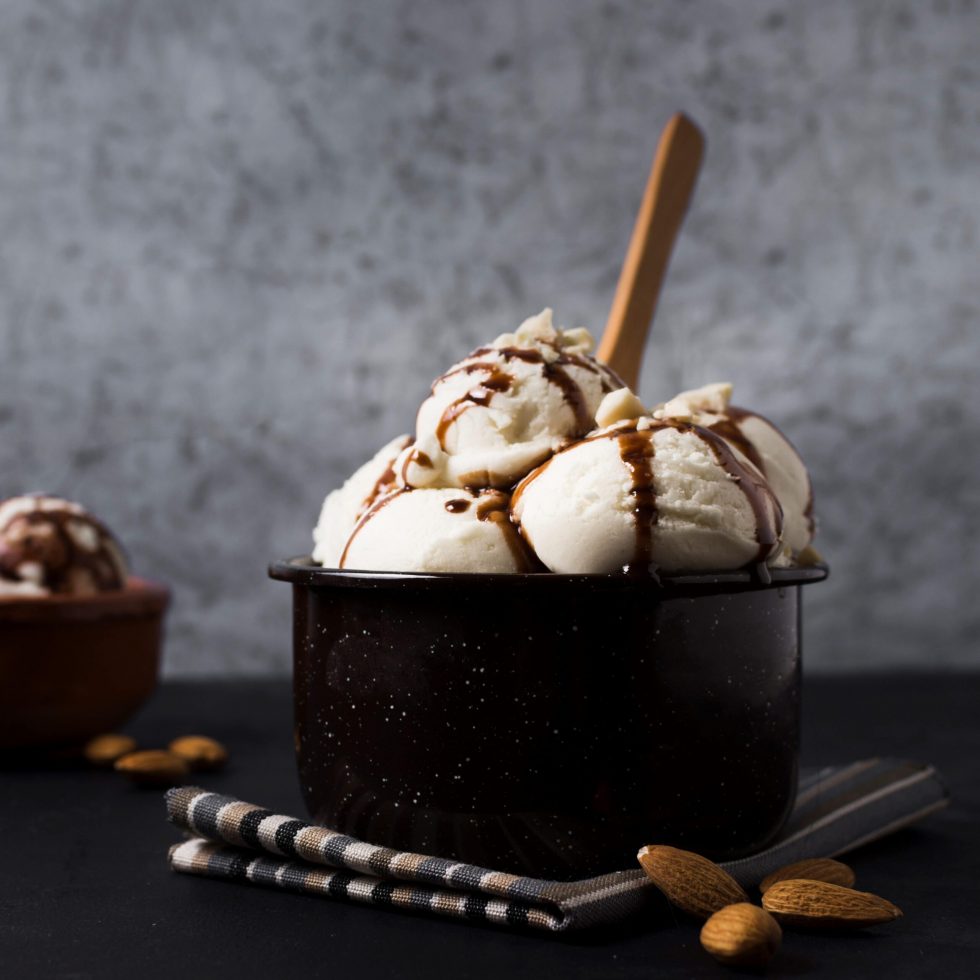 Vanilla & Hazelnut Ice Cream