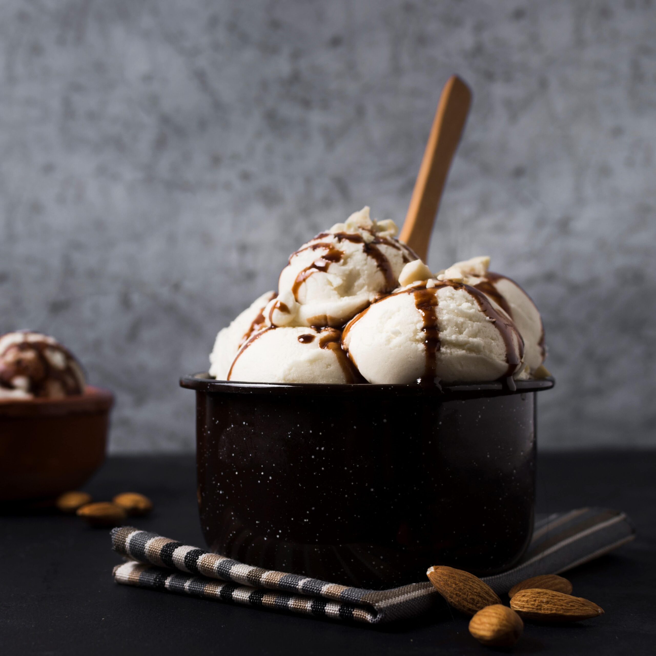 Vanilla & Hazelnut Ice Cream