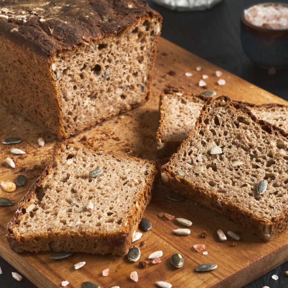 Bread with seeds