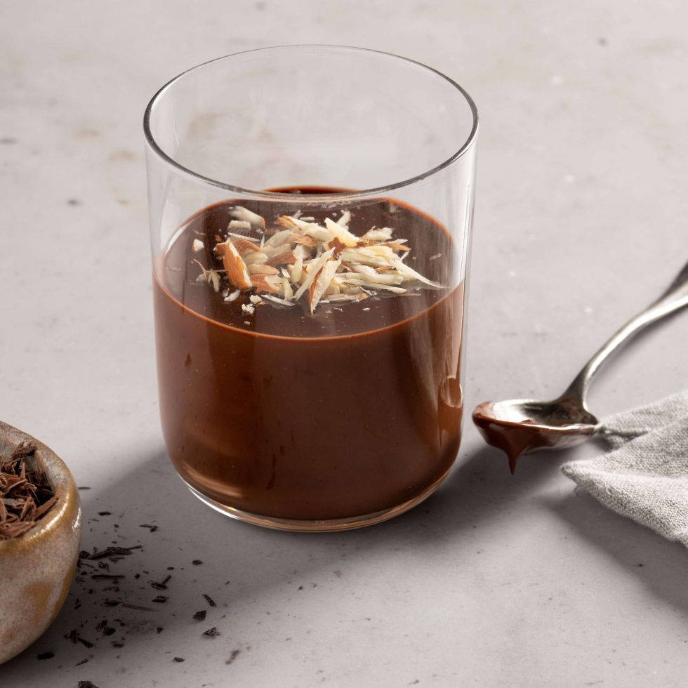 Caramel Cholcolate with Chocolate chunks Pudding