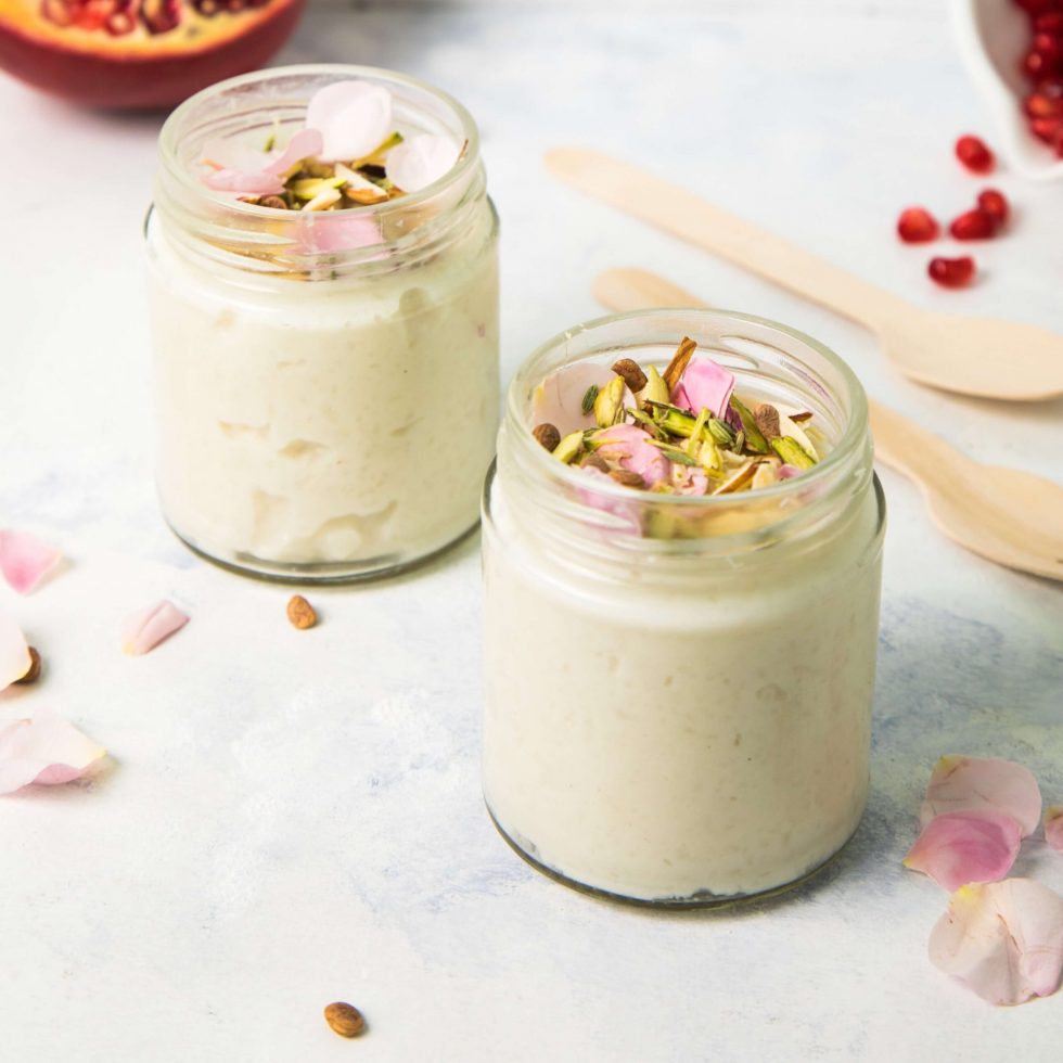 Coconut with Chocolate chunks Pudding